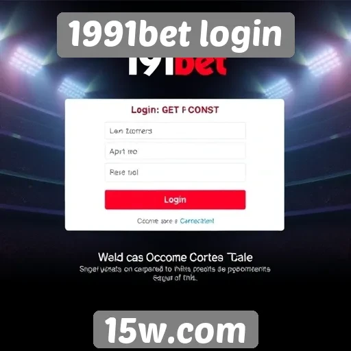 Como realizar login no site 1991bet